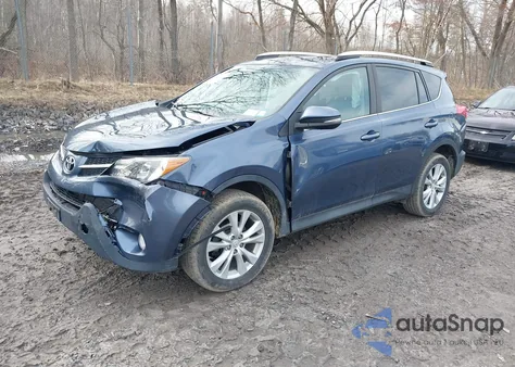2014 Toyota Rav4 Limited z USA, uszkodzony, nr VIN 2T3DFREV8EW167878
